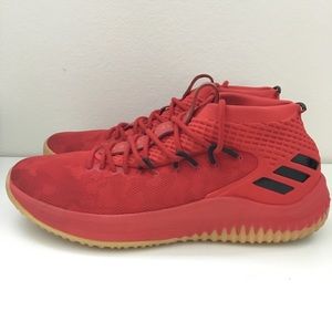 Adidas dame 4 scarlet red